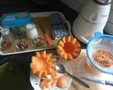 মাস্ক মেলন ভেনিলা (Musk melon vanilla milkshake recipe in bengali) রেসিপি ধাপ - 1 ছবি