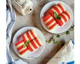 Mini Roll Cake Kemerdekaan langkah memasak 12 foto