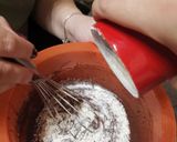 Brownie fánk recept fázis 2 fotója