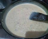 A picture of step 4 of Sabudana kheer.