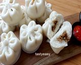Foto langkah ke 6 dari resep Bakpao Lembut dan Empuk Isi Ayam [Tips Anti Keriput] | Steamed Buns.