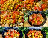 A picture of step 3 of Capsicum And Onion Mix Veg.