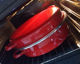 Egészben sült tarja káposzta ágyon burgonyával recept fázis 3 fotója