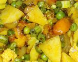 मिक्स्ड वेजिटेबल (mixed vegetable recipe in Hindi) रेसिपी चरण 4 फोटो