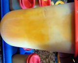 A picture of step 4 of Guilt Free Mango Yogurt Lollies.