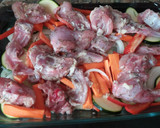 Foto del paso 3 de la receta: Conejo al horno con verduras