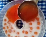 Foto langkah ke 3 dari resep Puding Santan Buah Kestela (Pepaya).