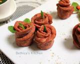 Beetroot Rose Mathri recipe step 9 photo