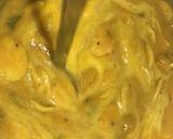 A picture of step 6 of Dal Dhokli- a gujarati dish.