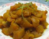 Gambar langkah 4 resipi Kulit Lembu Masak sambal Kuning Pedas.