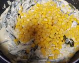Foto del paso 5 de la receta: Rajas con crema, elote y pollo
