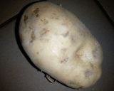 A picture of step 1 of Fryed sweet potato.