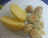 Foto del paso 5 de la receta: Albóndigas de pescado y langostinos en salsa verde