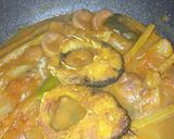 ডাঁটা বেগুন দিয়ে কাতলা মাছের ঝোল (Data begun diye katla machher jhol recipe in bengali) রেসিপি ধাপ - 6 ছবি