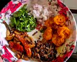 A picture of step 5 of Dal-Chingri Bhorta.