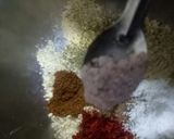 A picture of step 4 of Bedmi puri.