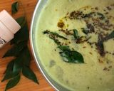 A picture of step 1 of Majjige huli recipe | ಮಜ್ಜಿಗೆ ಹುಳಿ | white pumpkin curry.