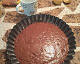 Foto del paso 7 de la receta: Torta vegana de cacao y limón con maní 🍫🍋