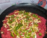 A picture of step 3 of Healthy beetroot chilla(weight loss dish).