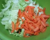 Foto langkah ke 1 dari resep Tumis sawi putih wortel🥕.