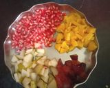 A picture of step 1 of Indian pear salad.