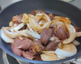 รูปขั้นตอนการทำที่ 4 ของ หัวใจไก่ผัดโคจูจัง