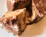 A picture of step 1 of Chocolate coconut biscuit cake (no bake chill).