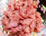 Hình bước làm 1 của món Bún Thịt Bò Xào