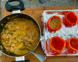 Foto del paso 6 de la receta: Tomate gratinado relleno