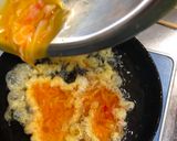 A picture of step 3 of Deep Fried Egg with Crab sticks.