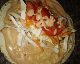 A picture of step 1 of Simple tortilla shawarma.