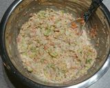 A picture of step 2 of Egg-Free Okonomiyaki (Baby-Led Weaning, Final Stage).