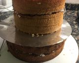 Foto del paso 6 de la receta: 🎂Bizcochuelo con pasta de cobertura (fondant) y tips☁️🌈💜🤍