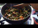 गवार बटाटा भाजी (gavar batata bhaji recipe in marathi)