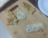 Foto del paso 1 de la receta: Bocadillo de tortilla de papas al horno con tomate aliñado