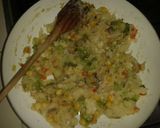 Foto del paso 3 de la receta: Tortilla de verduras con coliflor