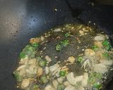 A picture of step 8 of Instant Moong daal Badi sabji/ split green moong daal Badi sabji 😋.