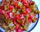 صورة لخطوة 2 من وصفة سلطة الفلفل المشوي صيفية بامتياز 😋🥗🍅