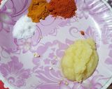 A picture of step 4 of Turai ki sabzi.