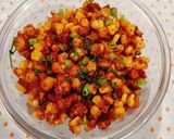 A picture of step 7 of Crispy Corn Chilli Fry.