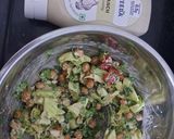 A picture of step 4 of Chickpea salad with Ranch dressing.