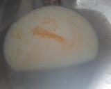 Foto del paso 5 de la receta: Empanada🥧 con relleno de arveja, huevo🍳, acelga🌿 y puerro🌰...🤔