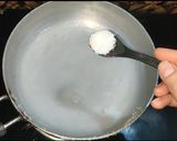 A picture of step 7 of Rava upma.