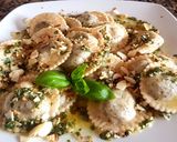 Foto del paso 2 de la receta: Sorrentino de espinaca c/ pesto de albahaca y almendras #Mercado