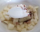 Foto del paso 2 de la receta: Rollitos de Jamón serrano con melón, mascarpone y cereza negra