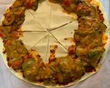 Une image de l'étape 2 de Couronne de légumes façon ratatouille.