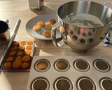 Une image de l'étape 12 de Boule Coco, cœur coulant Mangue & biscuit joconde.