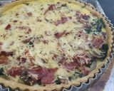 Foto langkah ke 7 dari resep Quiche Lorraine.