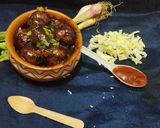 A picture of step 11 of Leftover rice Manchurian.