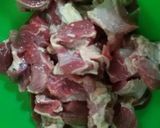 Foto langkah ke 1 dari resep Gulai daging bumbu rendang.